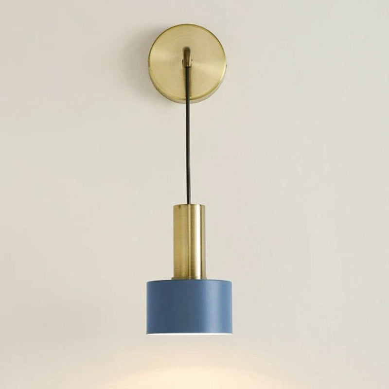 applique murale bleue 7