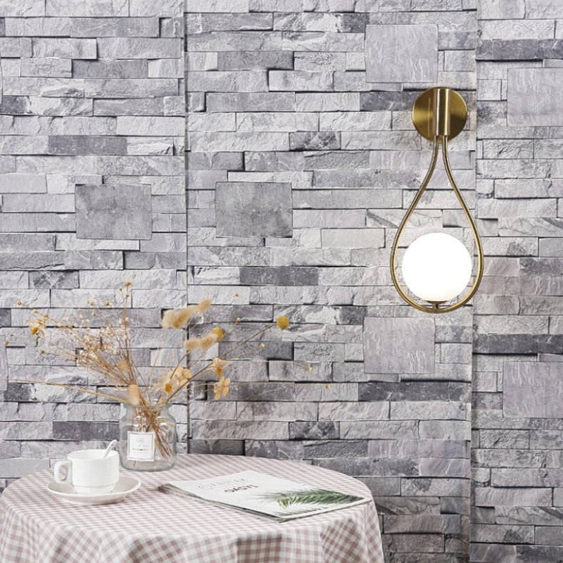 applique murale globe verre  2