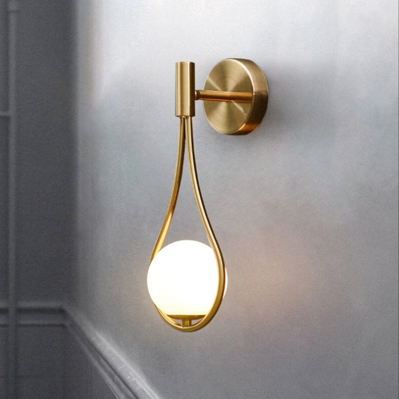 applique murale globe verre  4