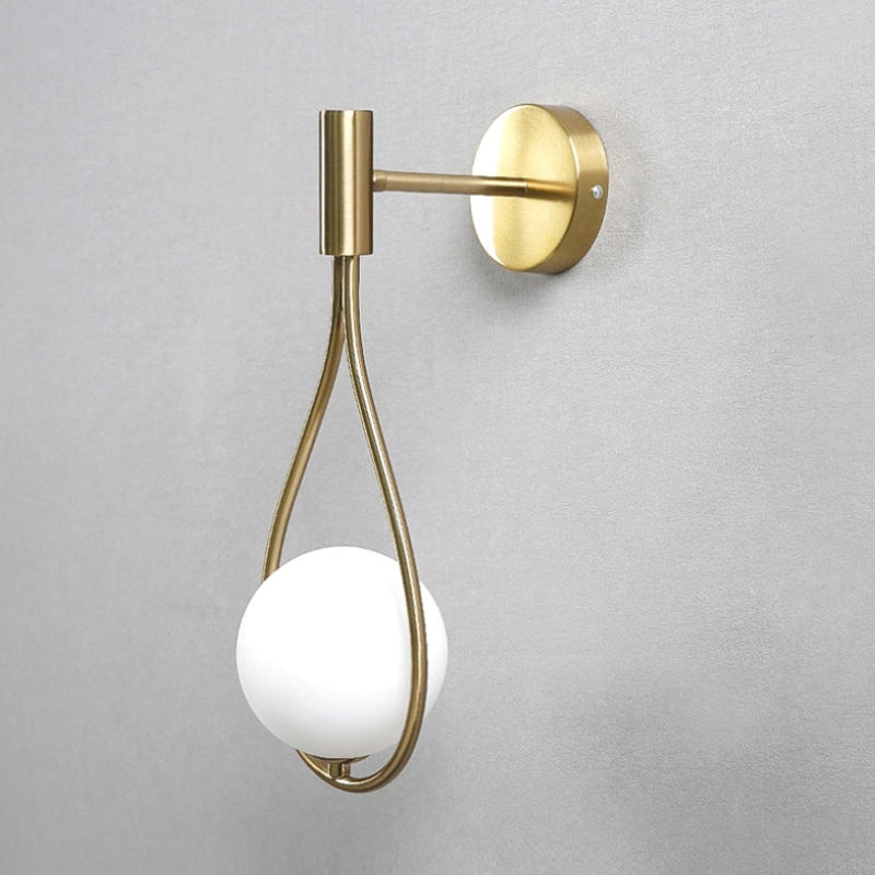 applique murale globe verre  5
