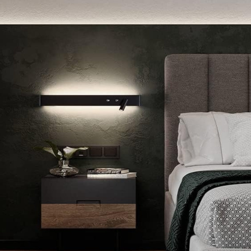 applique murale metal noir 1