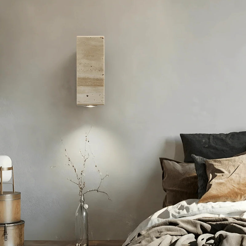 applique murale travertin 