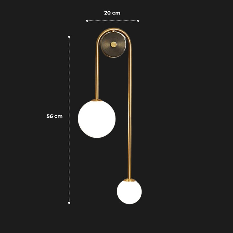 Applique murale ronde design 7