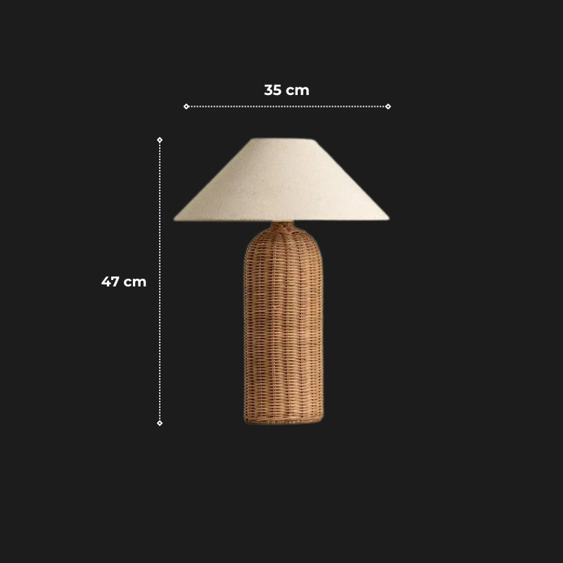 lampe a poser cannage  9