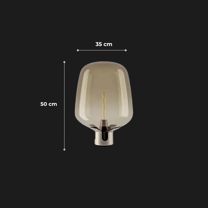 lampe a poser transparente  6
