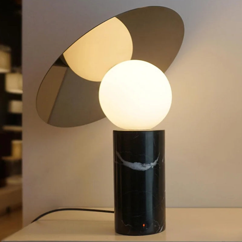 lampe boule a poser