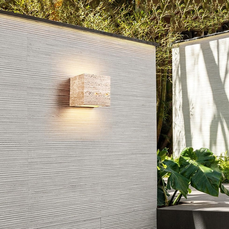 luminaire exterieur carre 4