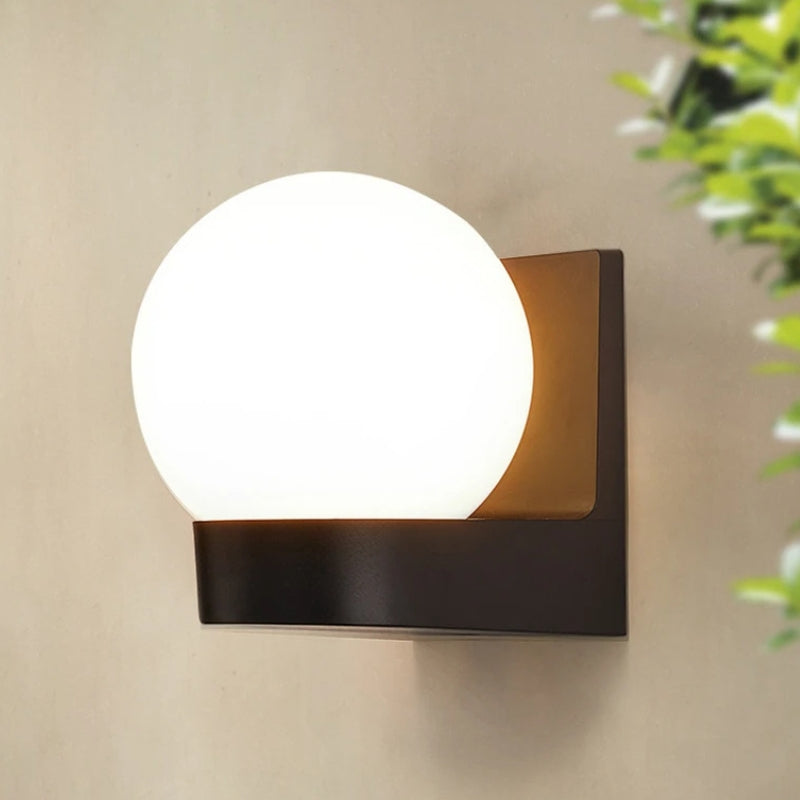 luminaire exterieur globe 7