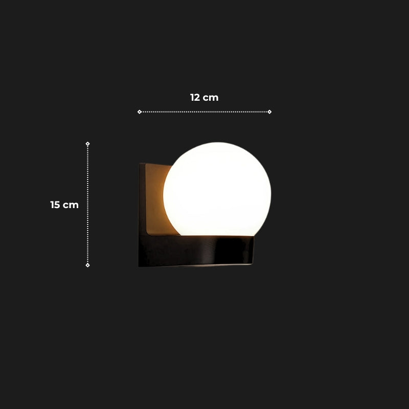 luminaire exterieur globe 8