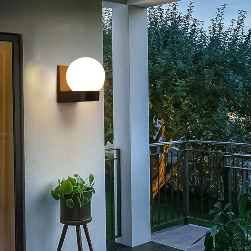 luminaire exterieur globe