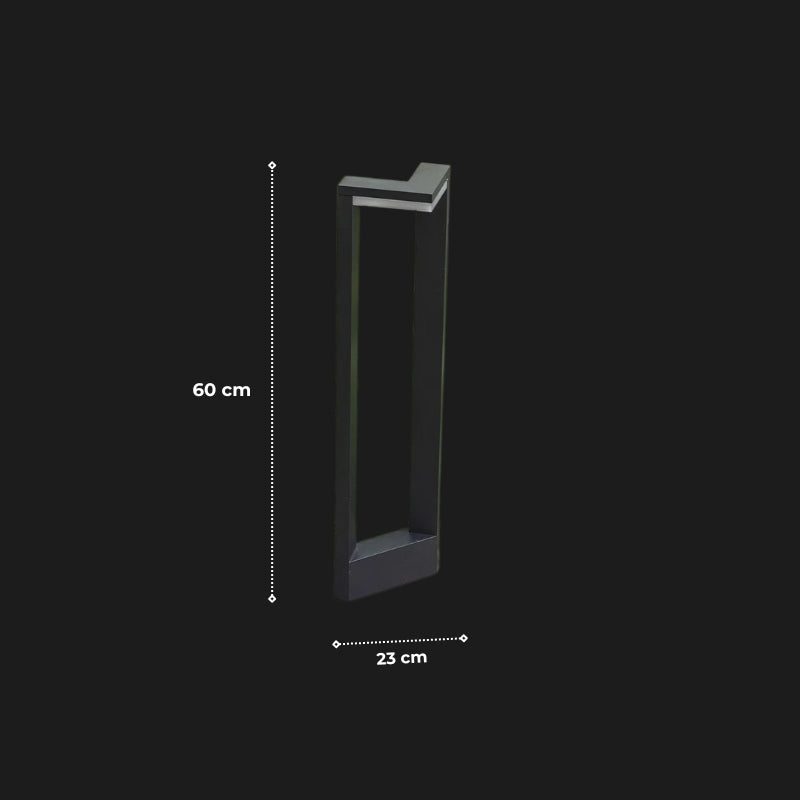 luminaire exterieur poteau  12