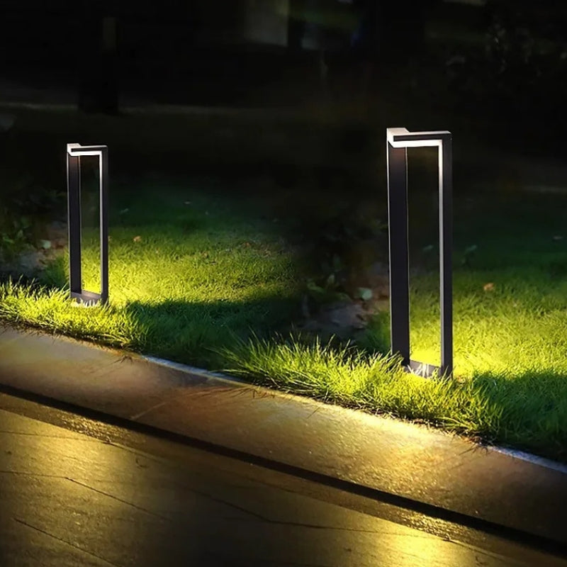 luminaire exterieur poteau  2