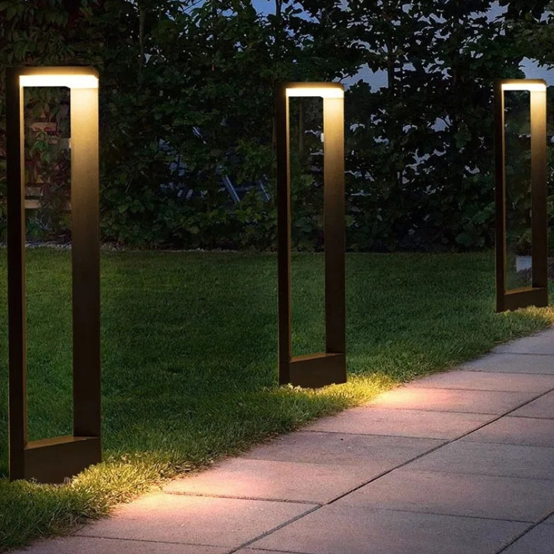 luminaire exterieur poteau  4