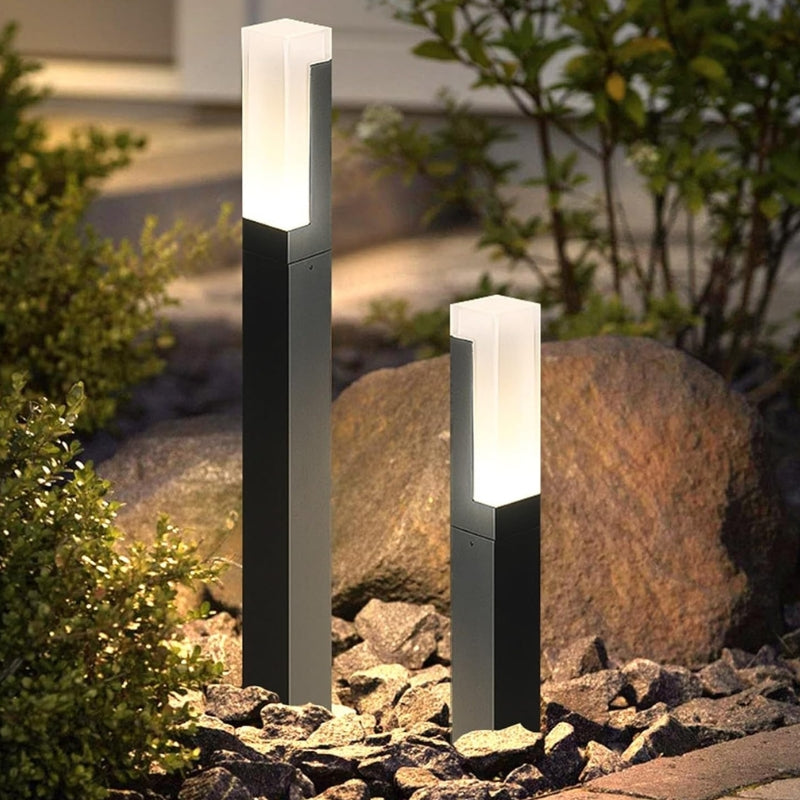 luminaire exterieur potelet  1