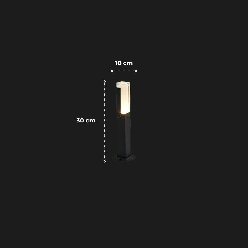 luminaire exterieur potelet  11