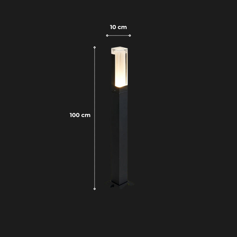 luminaire exterieur potelet  15
