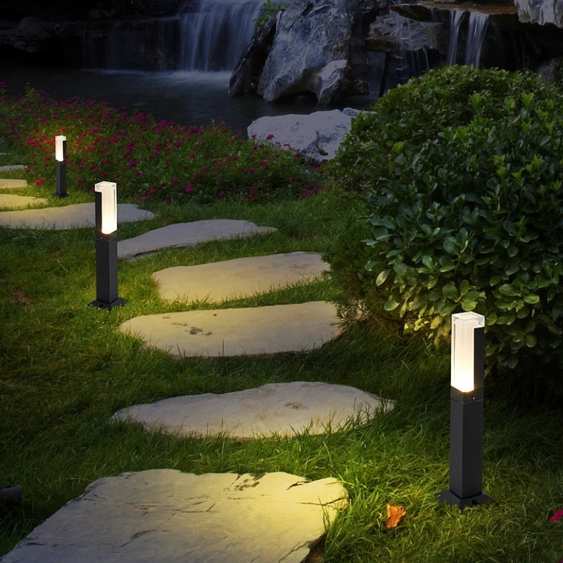 luminaire exterieur potelet  8