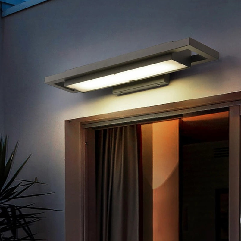 luminaire exterieur rectangulaire  3