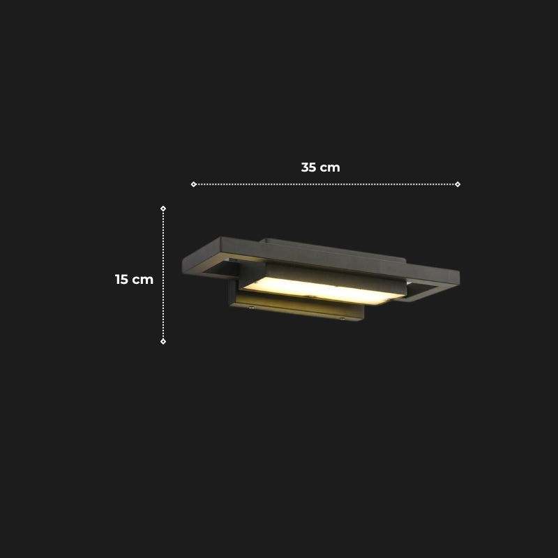luminaire exterieur rectangulaire  6