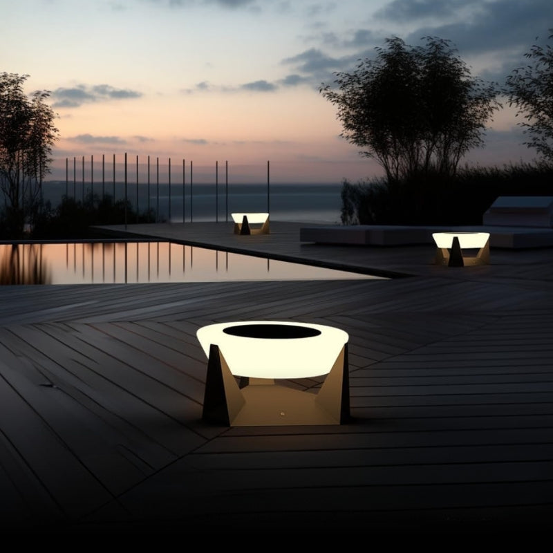 luminaire sur pied exterieur