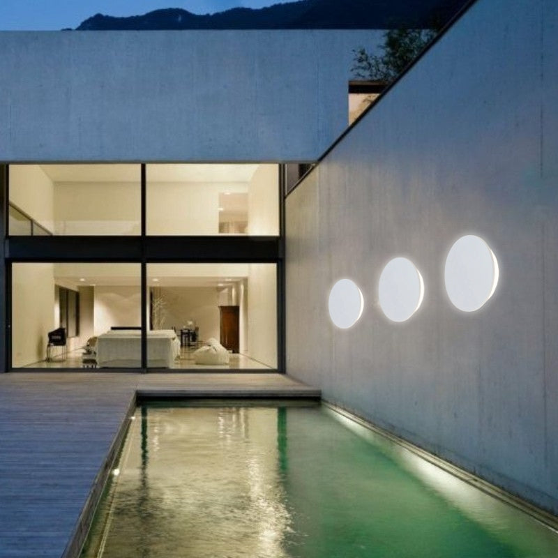 Luminaire exterieur blanc 10