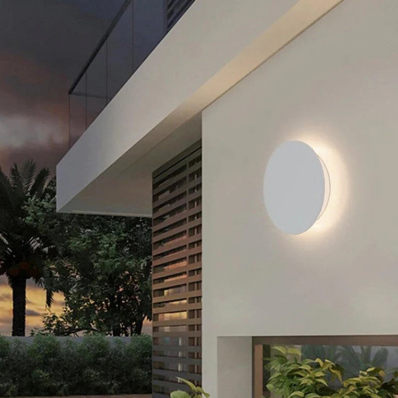 Luminaire exterieur blanc 3