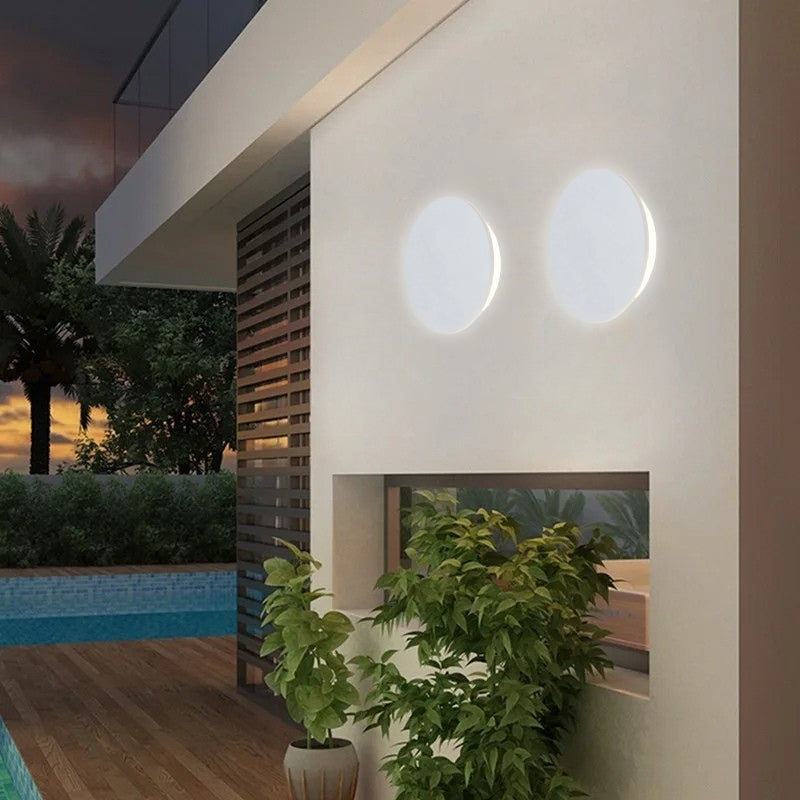 Luminaire exterieur blanc