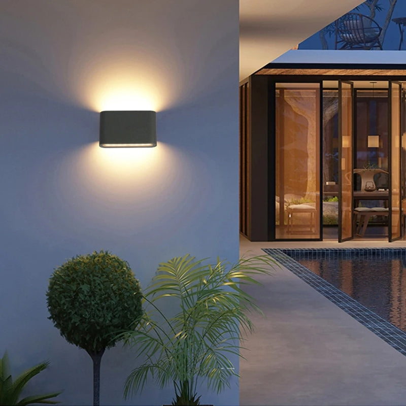 Luminaire extérieur gris anthracite