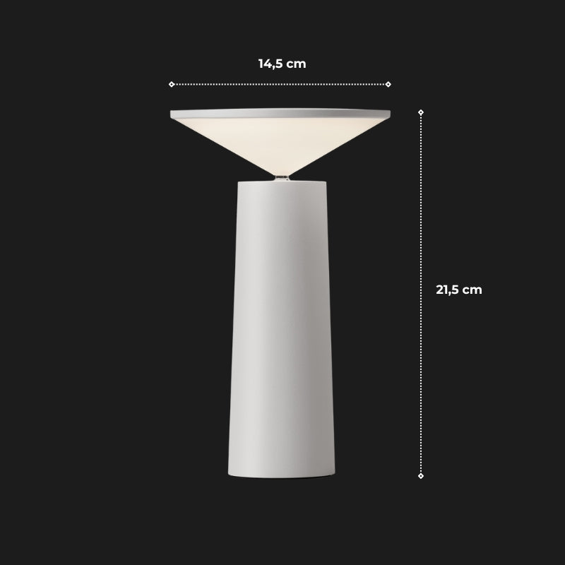 Luminaire extérieur rechargeable 12