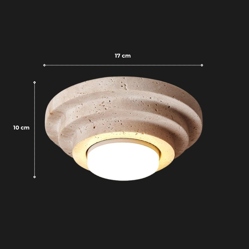Plafonnier beige 9