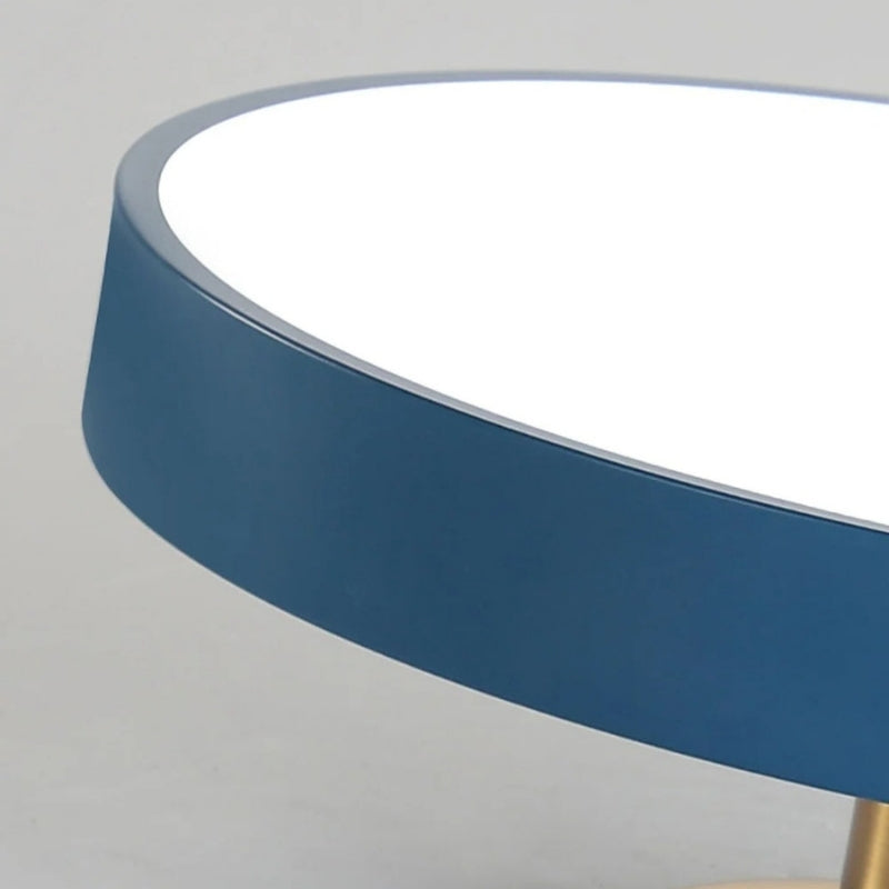 Plafonnier bleu 5