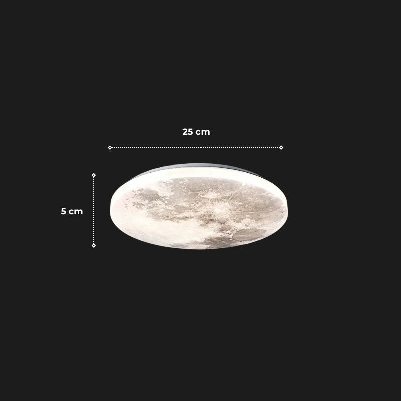 Plafonnier lune 6
