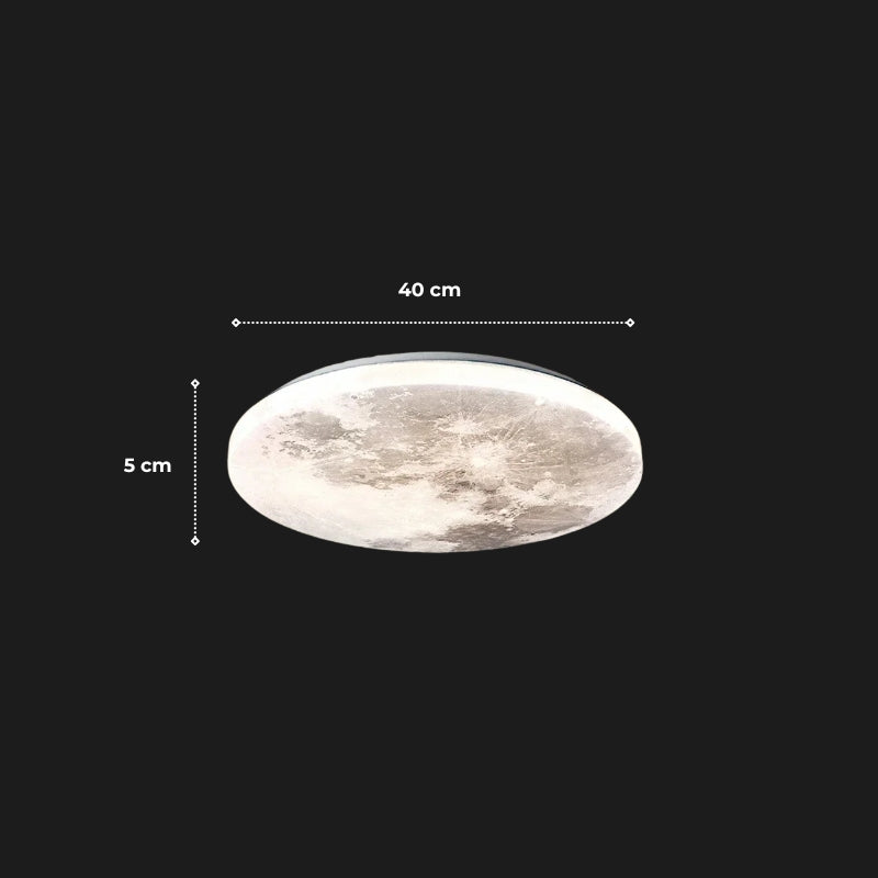 Plafonnier lune 7
