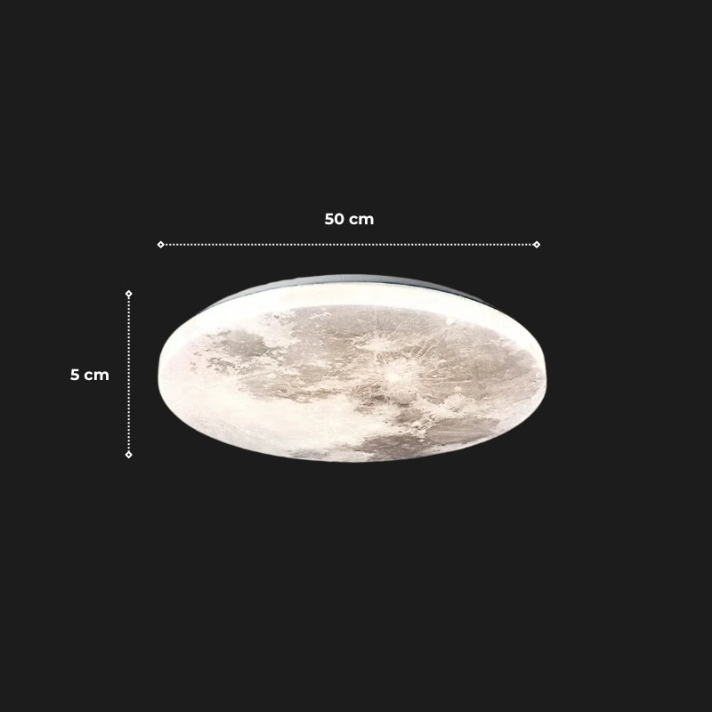 Plafonnier lune 8