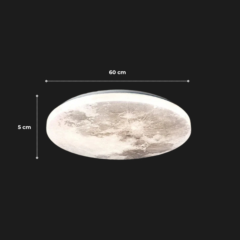 Plafonnier lune 9