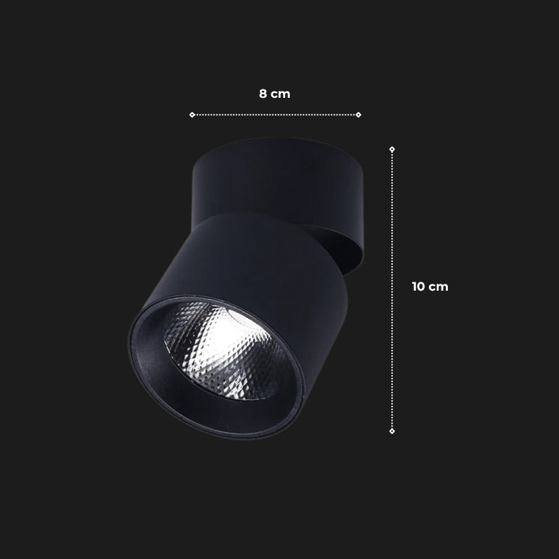 Plafonnier spot orientable 13