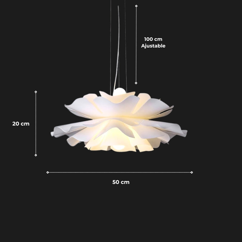 suspension blanche chambre 12