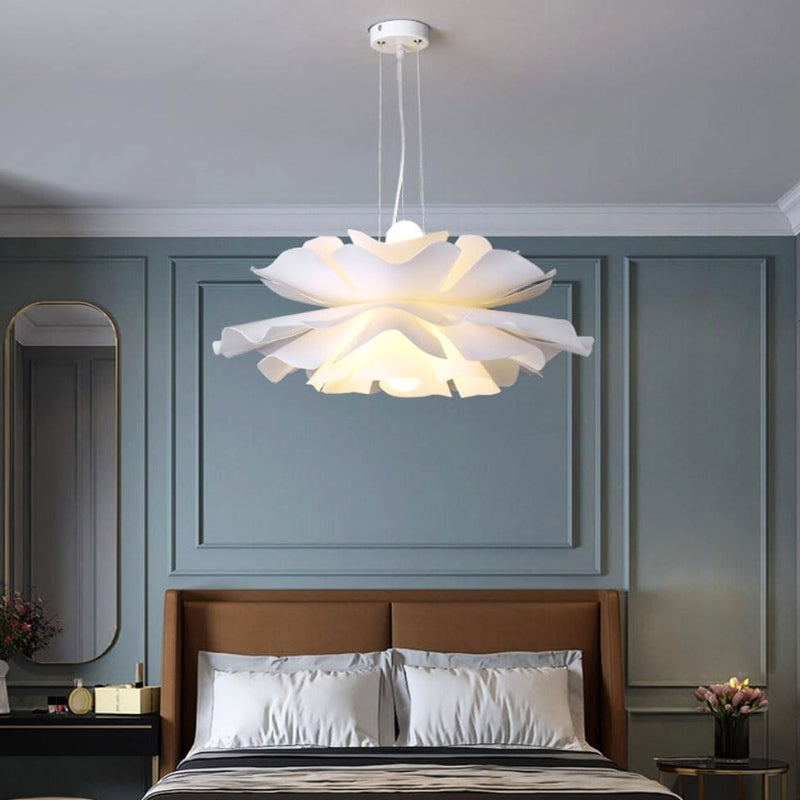 suspension blanche chambre 16