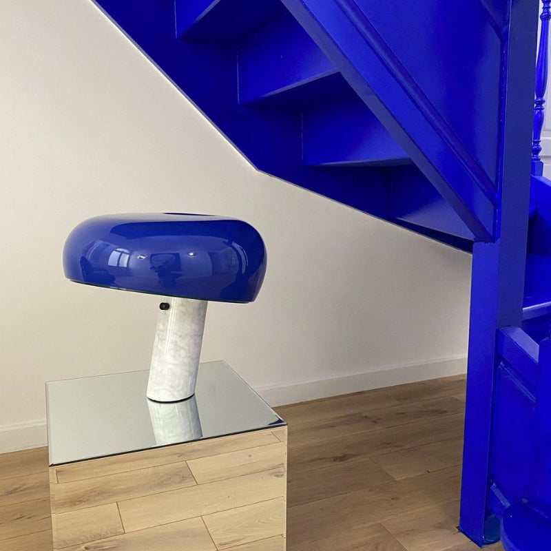 Lampe à poser bleu