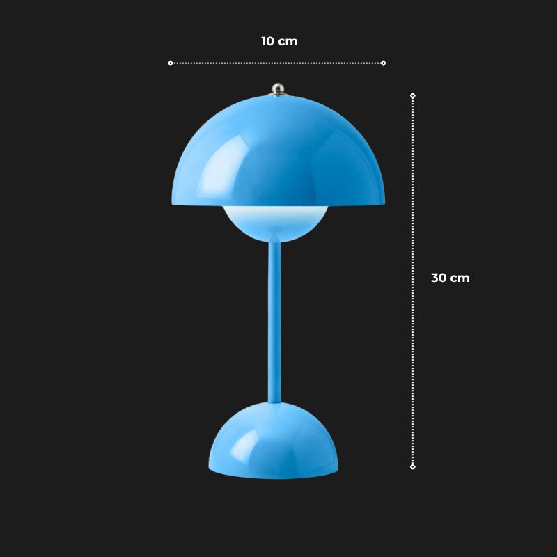 Lampe vintage à poser 16