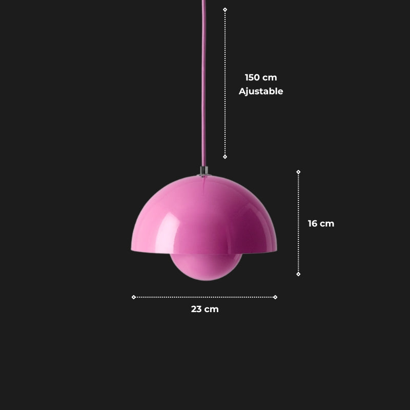 Plafonnier coloré 25